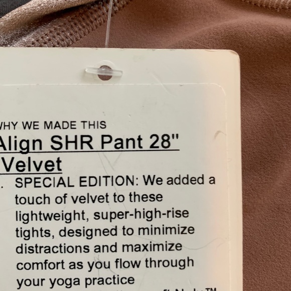 Lululemon Align SHR *Velvet - Picture 6 of 6